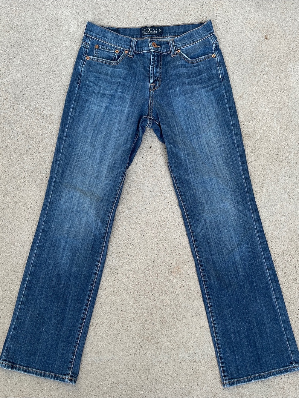 Lucky Brand Easy Rider Bootcut Jeans size 28 Women’s 6